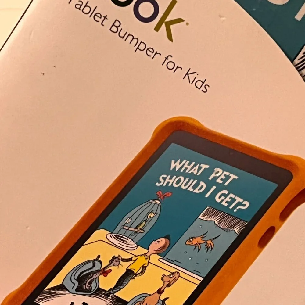Barnes & Noble Nook Tablet Bumper for Kids 7-Inch Orange (NEW/e/x)‎